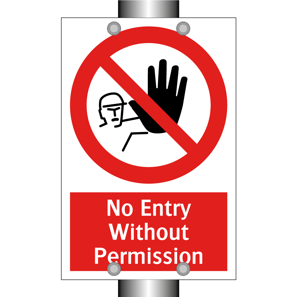 No Entry Without Permission