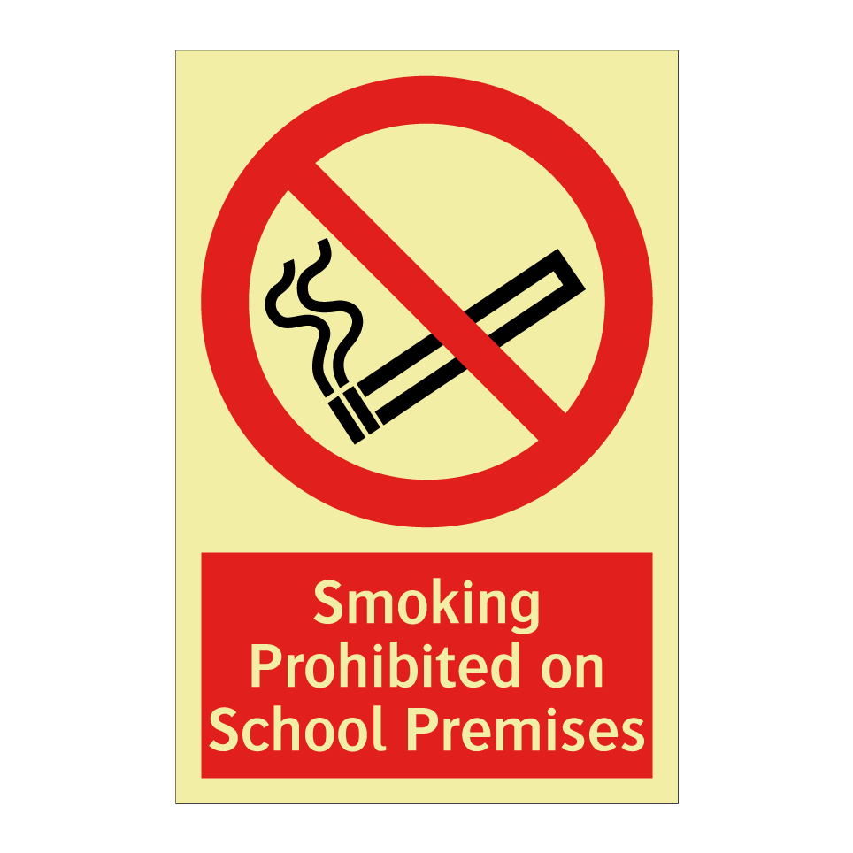 Smoking Prohibited on School Premises