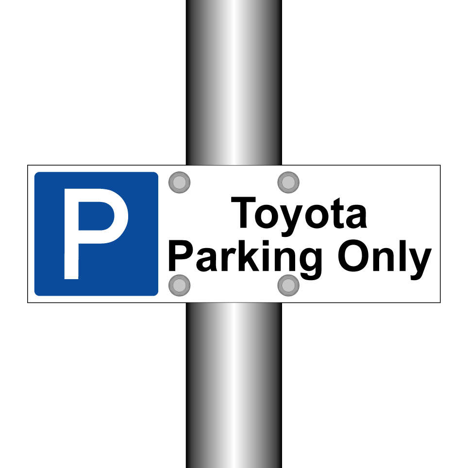 Toyota Parking Only