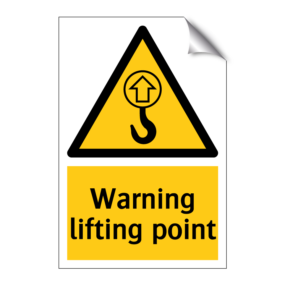 Warning lifting point