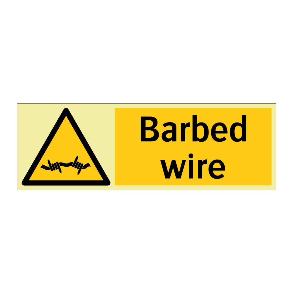 Barbed wire