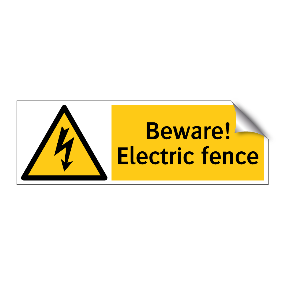 Beware! Electric fence