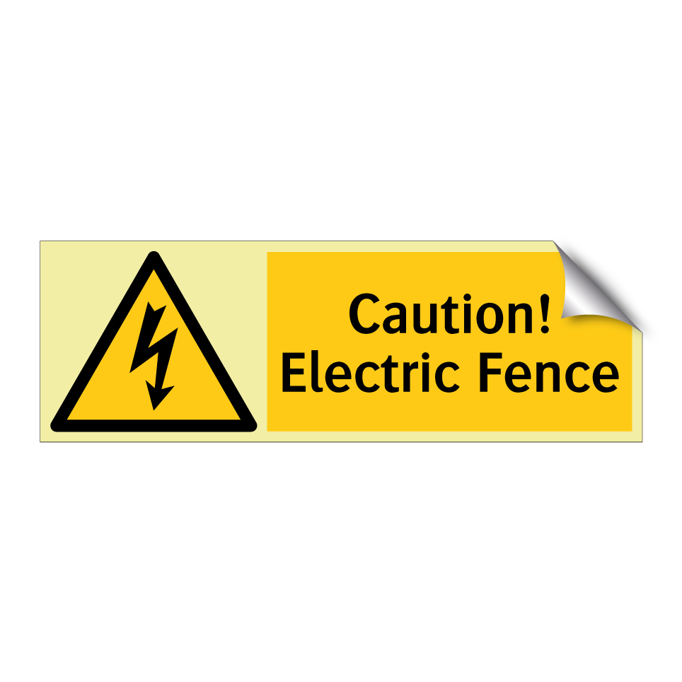 Caution! Electric Fence