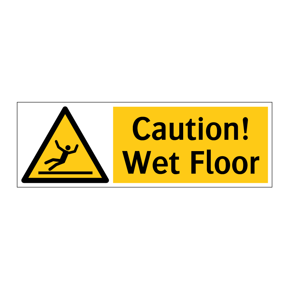Caution! Wet Floor