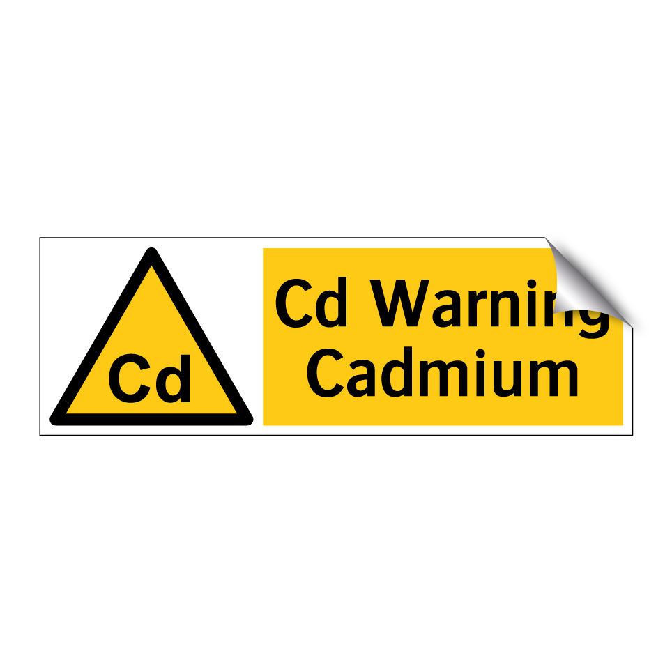 Cd Warning Cadmium