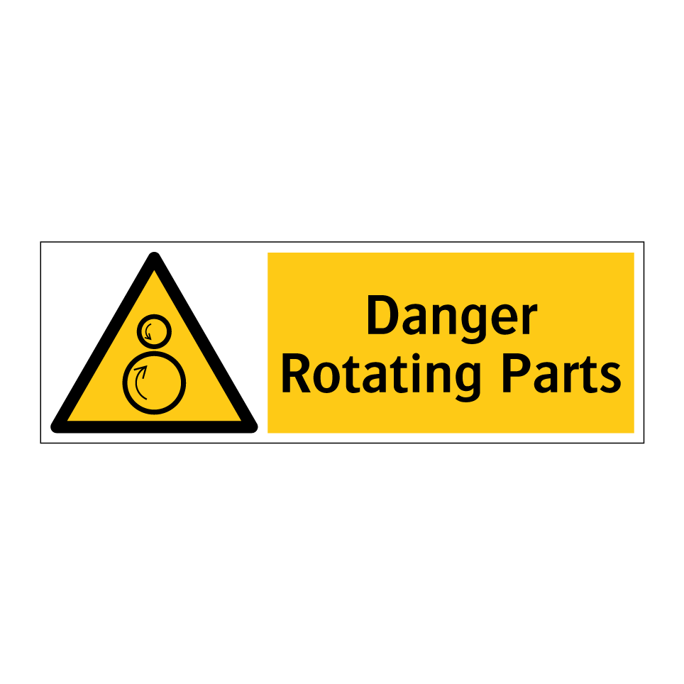Danger Rotating Parts