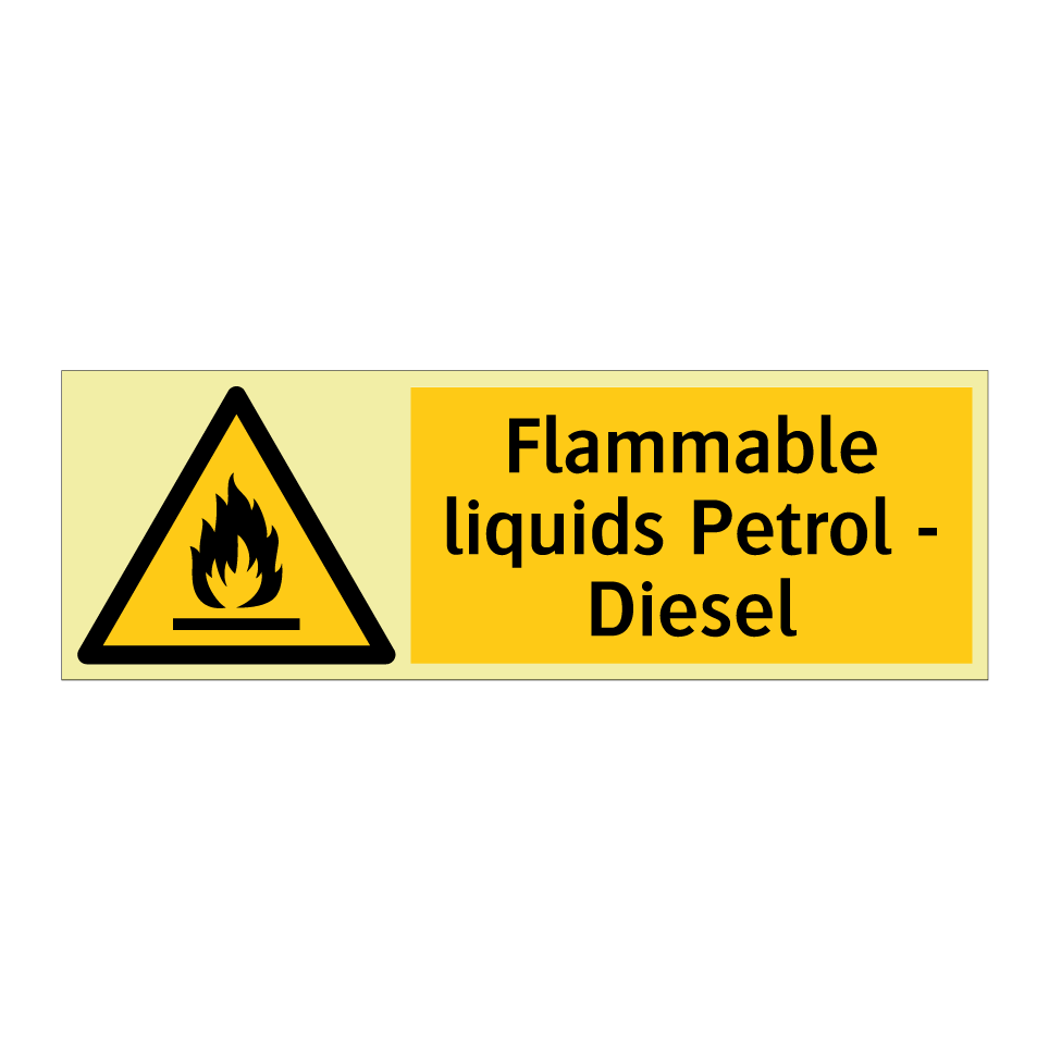 Flammable liquids Petrol - Diesel