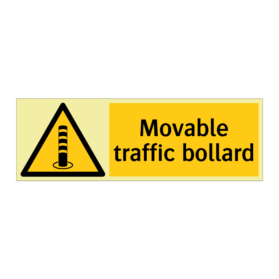 Movable traffic bollard