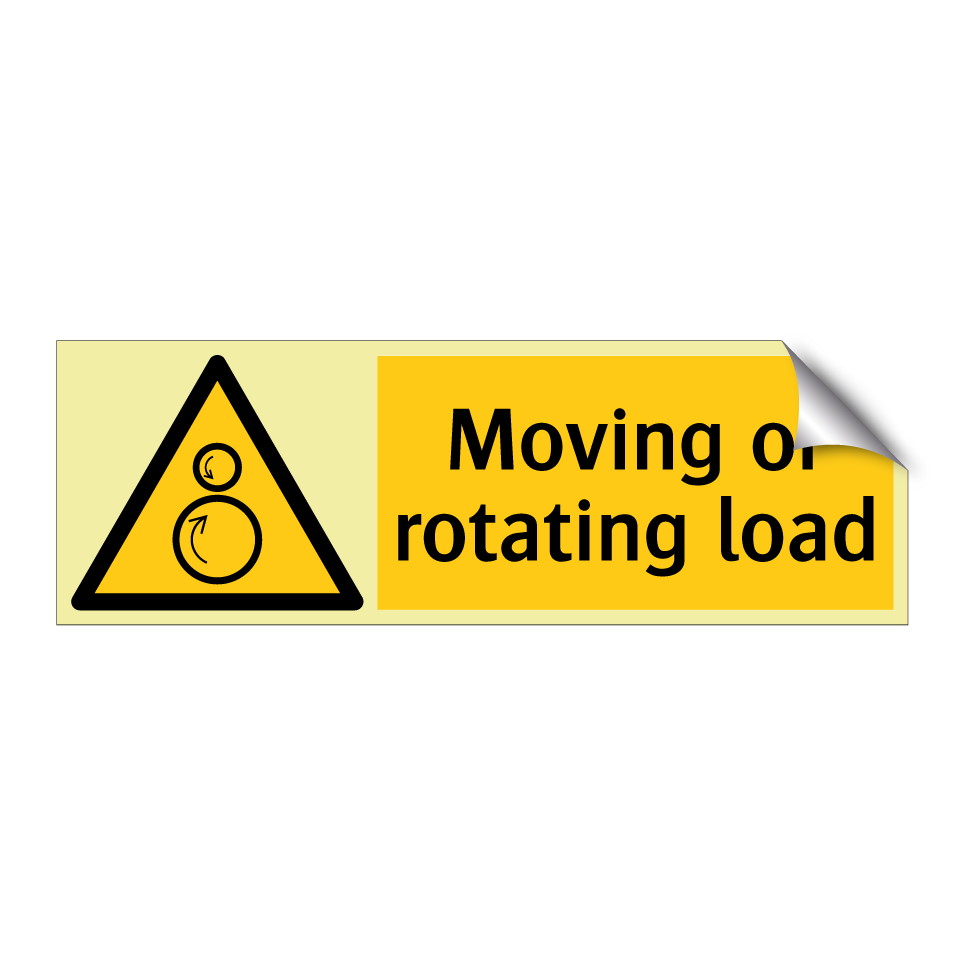 Moving or rotating load