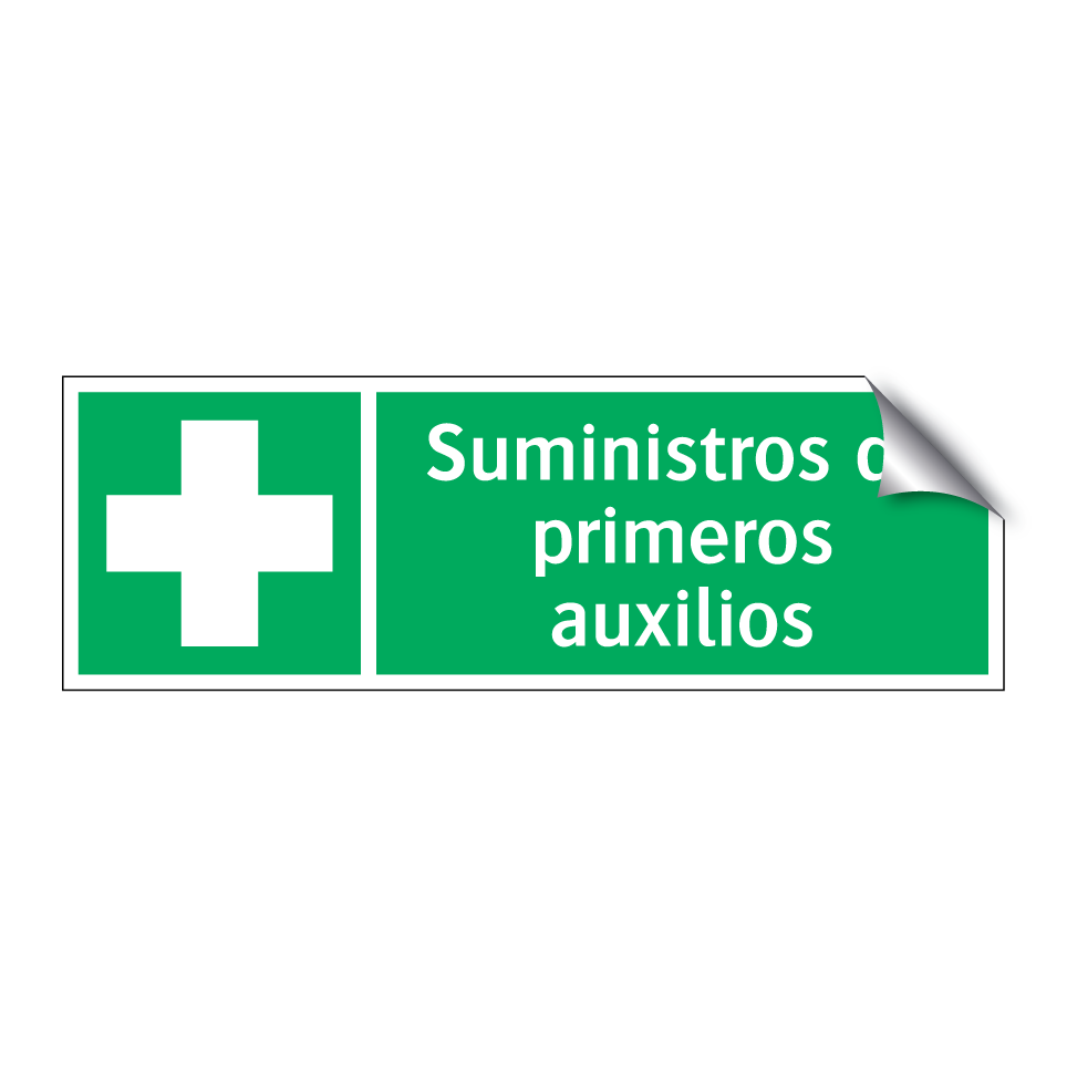 Suministros de primeros auxilios