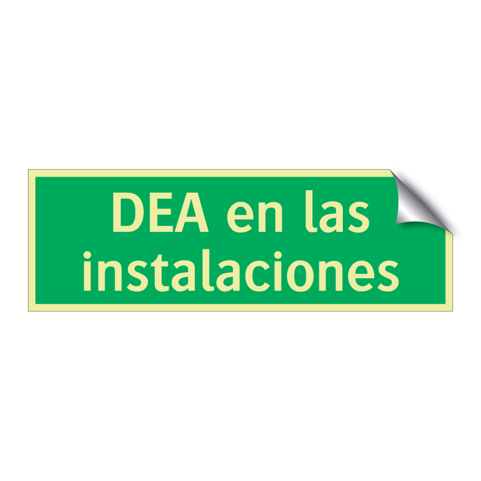 DEA en las instalaciones