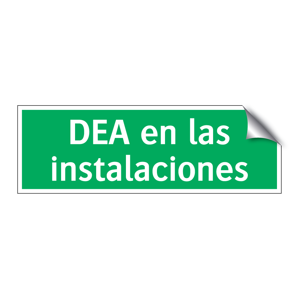 DEA en las instalaciones