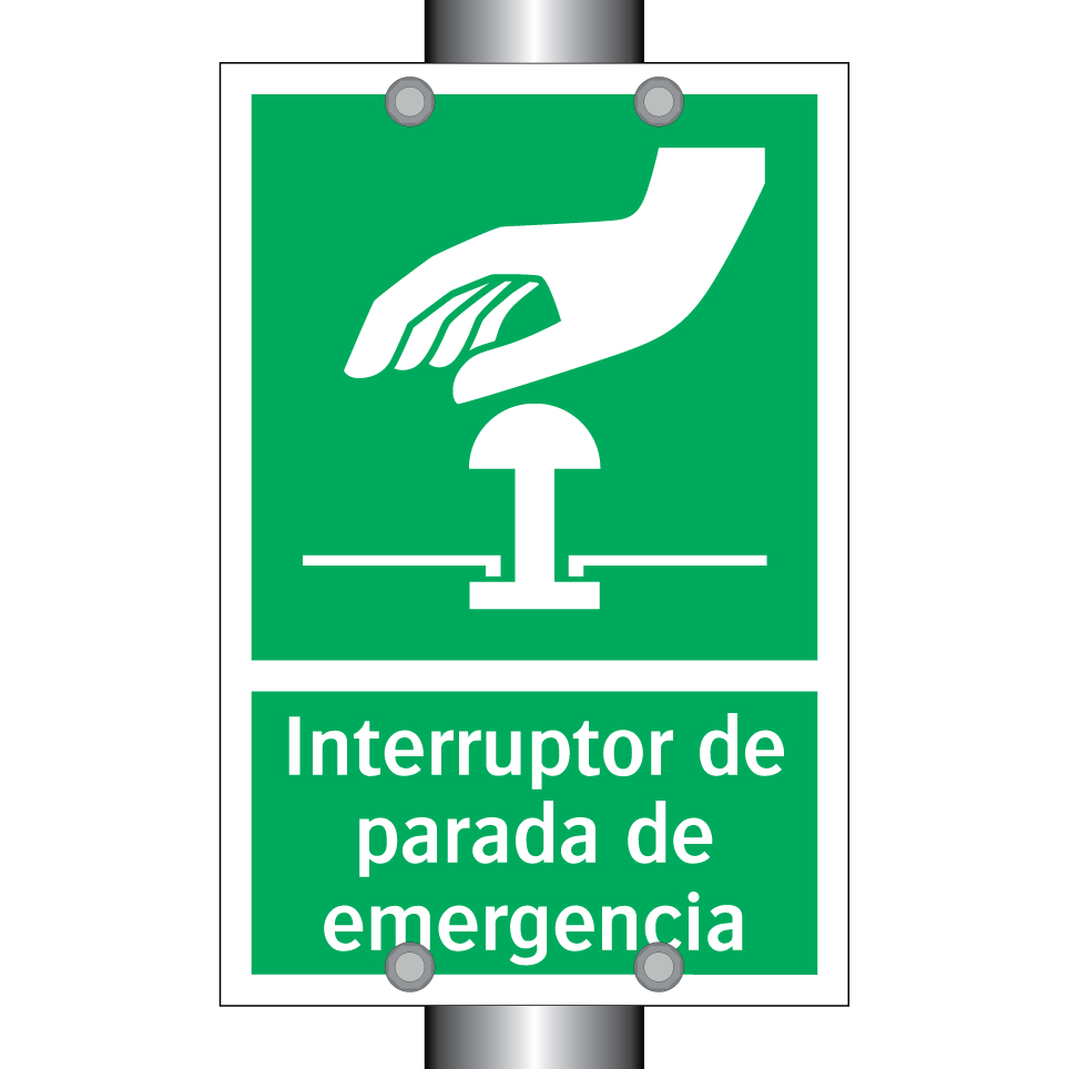 Interruptor de parada de emergencia