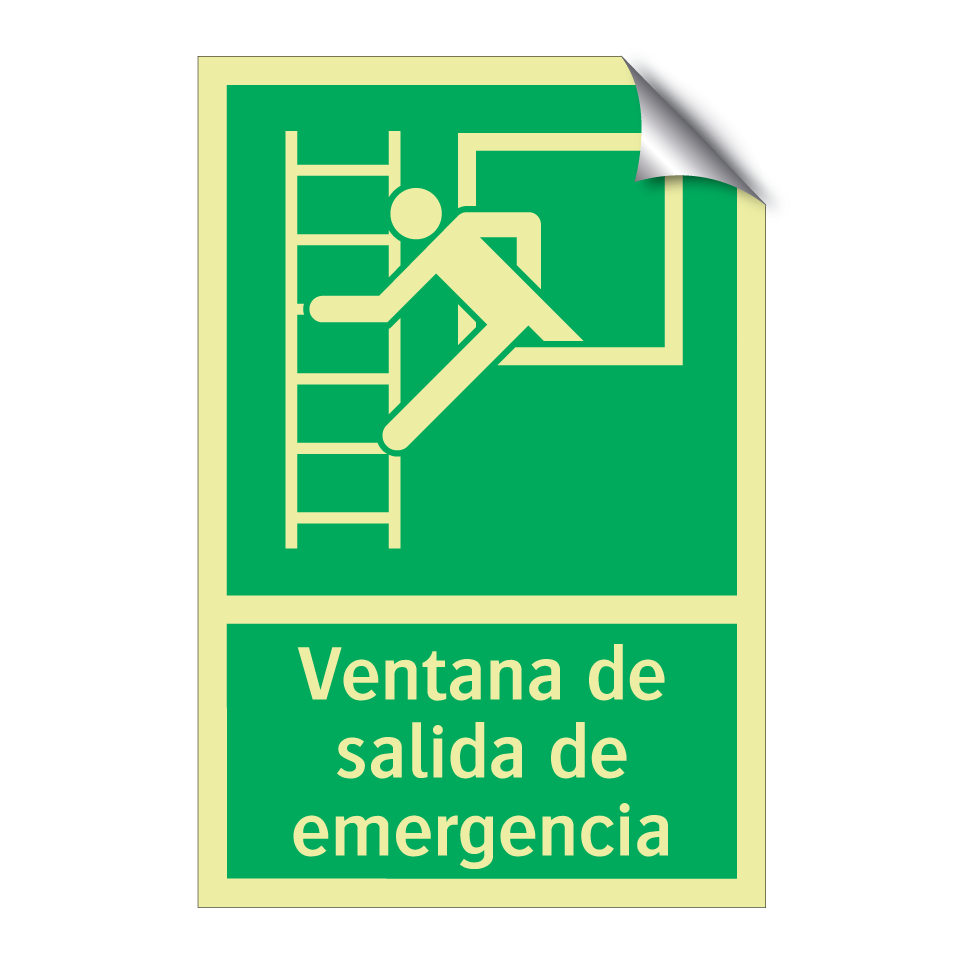 Ventana de salida de emergencia