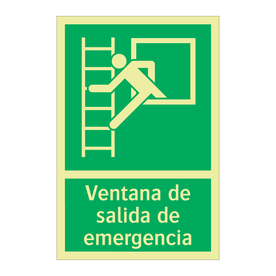 Ventana de salida de emergencia