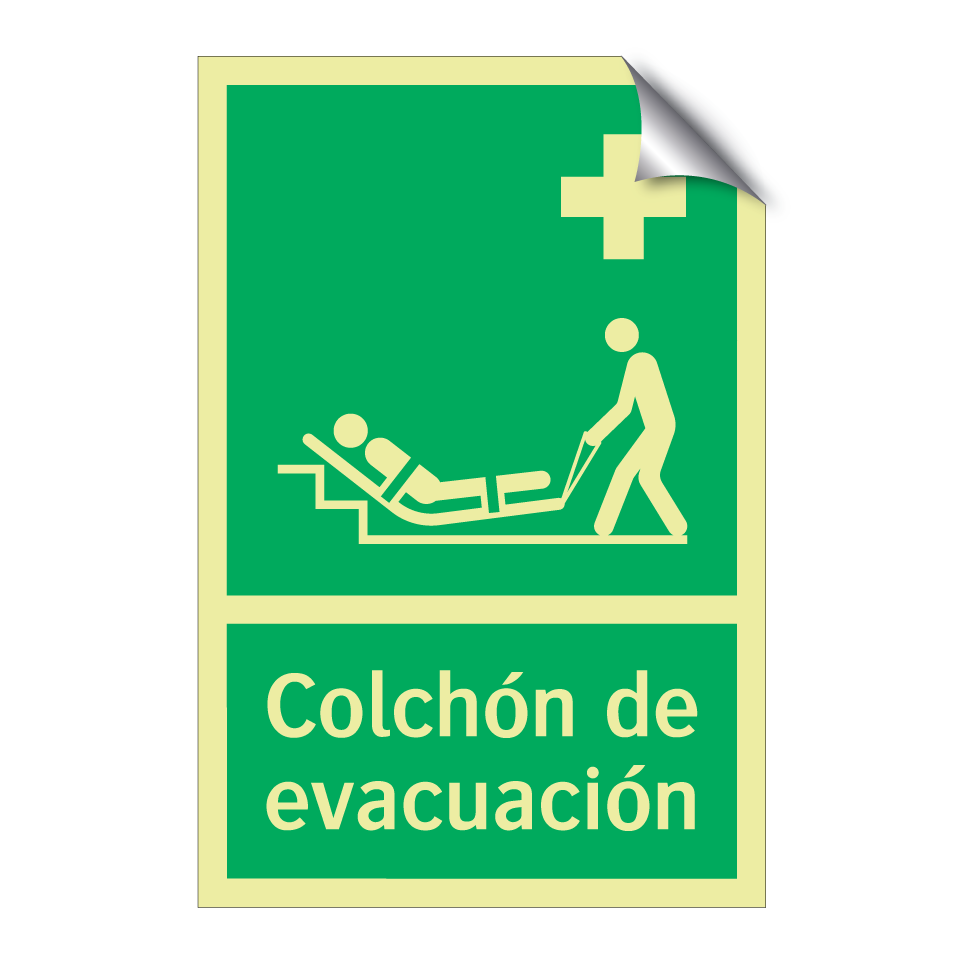 Colchón de evacuación