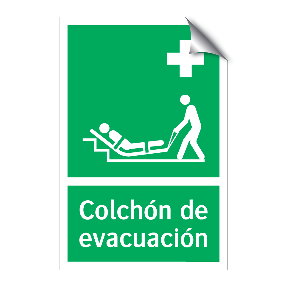 Colchón de evacuación