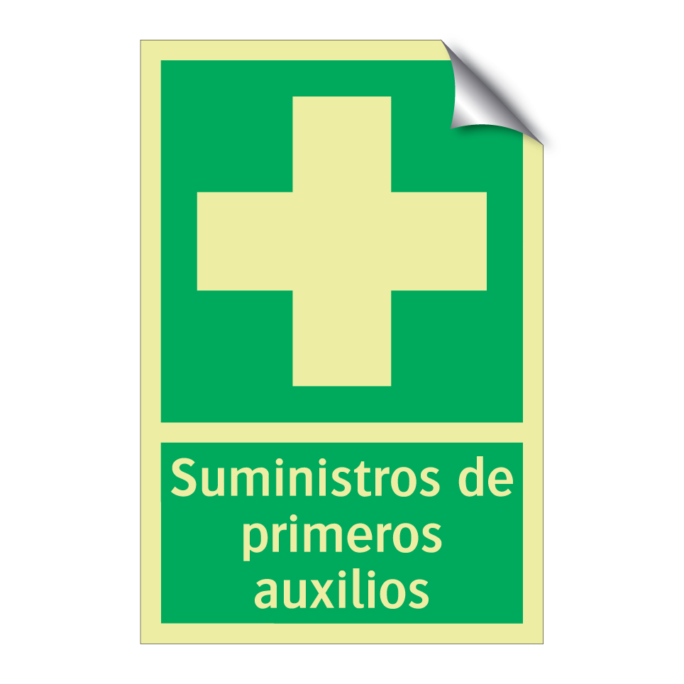 Suministros de primeros auxilios