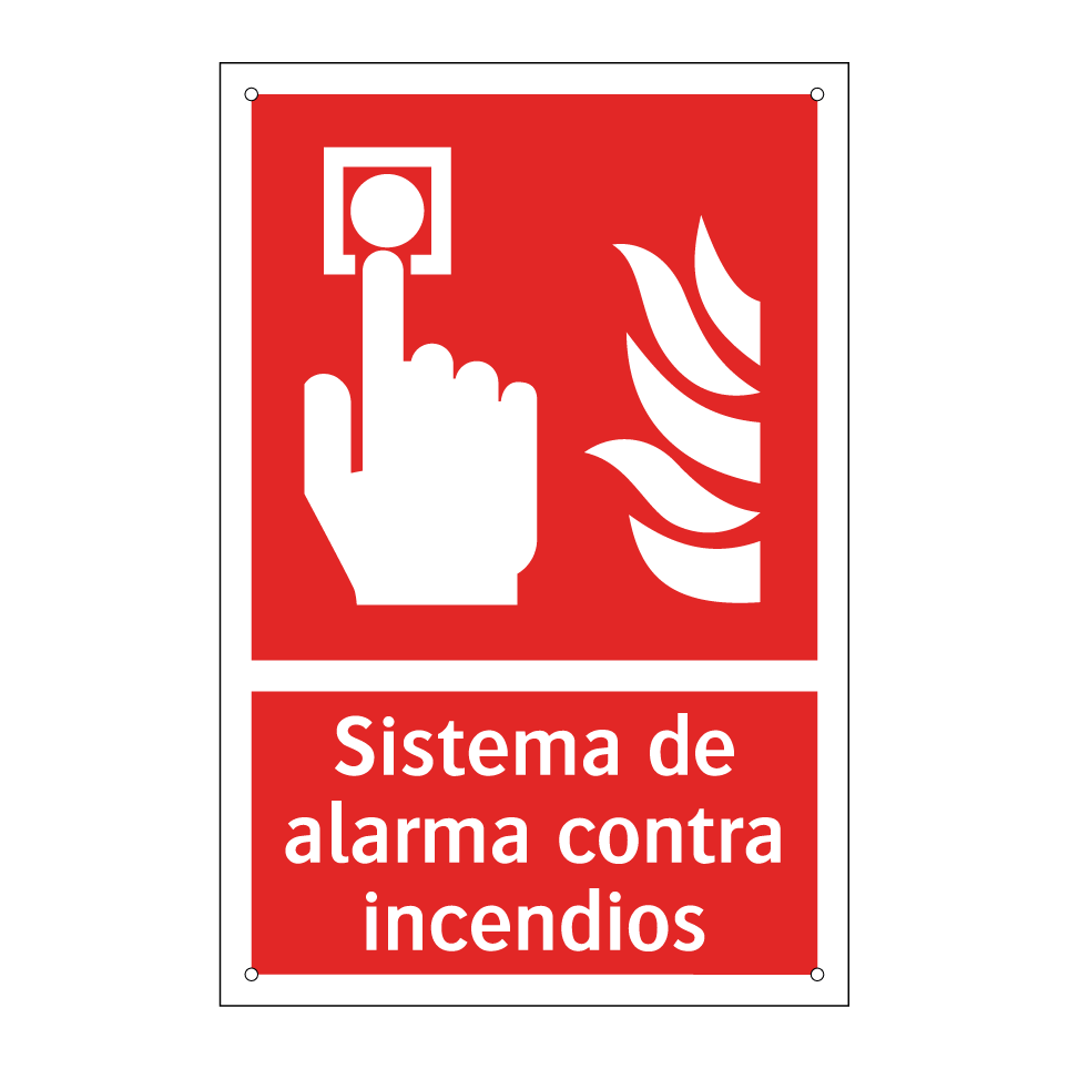 Sistema de alarma contra incendios