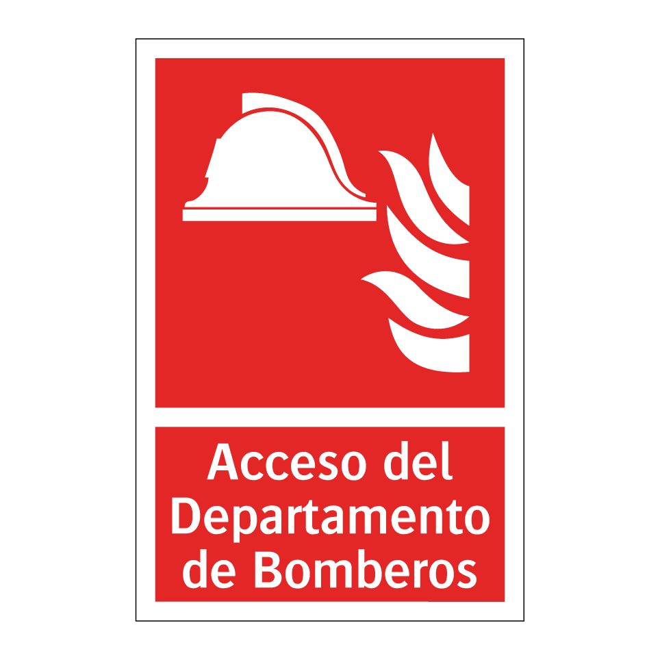 Acceso del Departamento de Bomberos