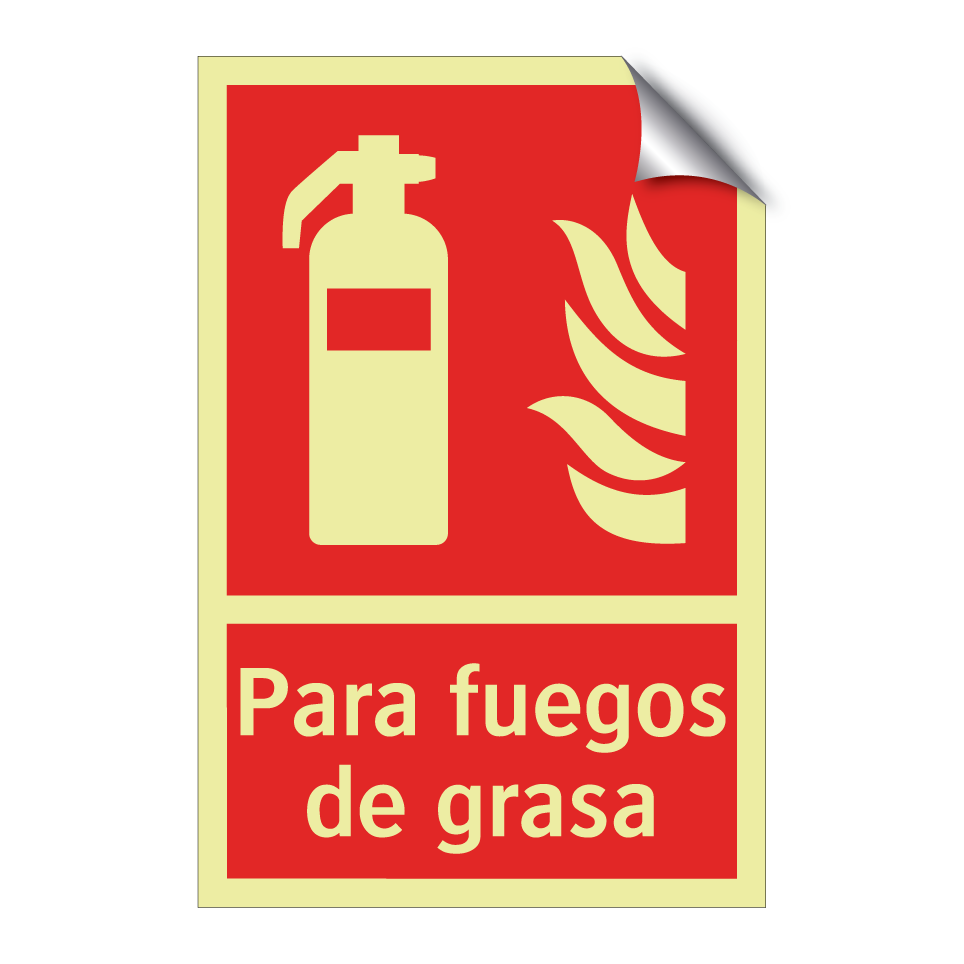 Para fuegos de grasa