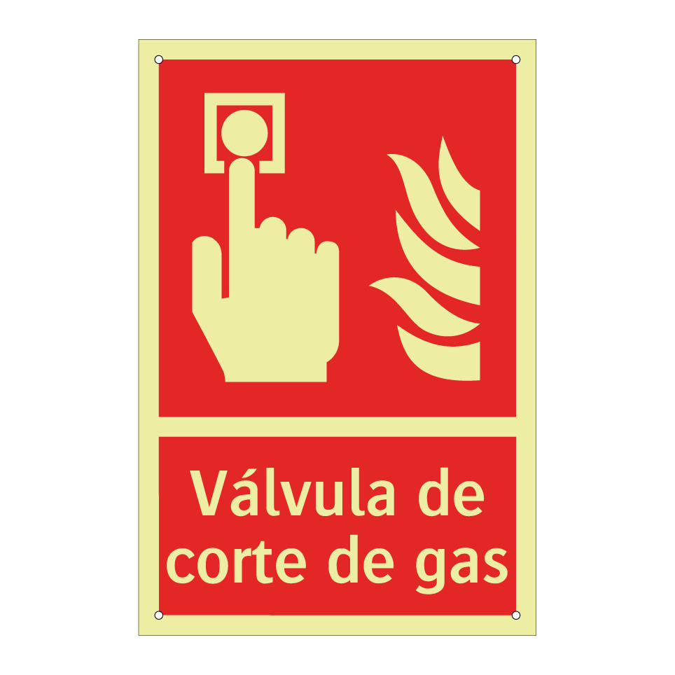 Válvula de corte de gas