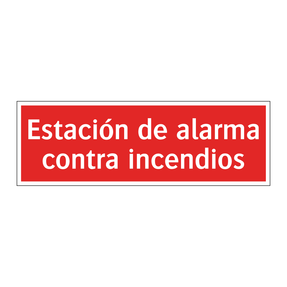Estación de alarma contra incendios