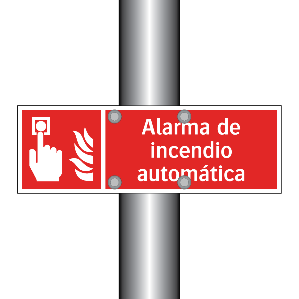 Alarma de incendio automática