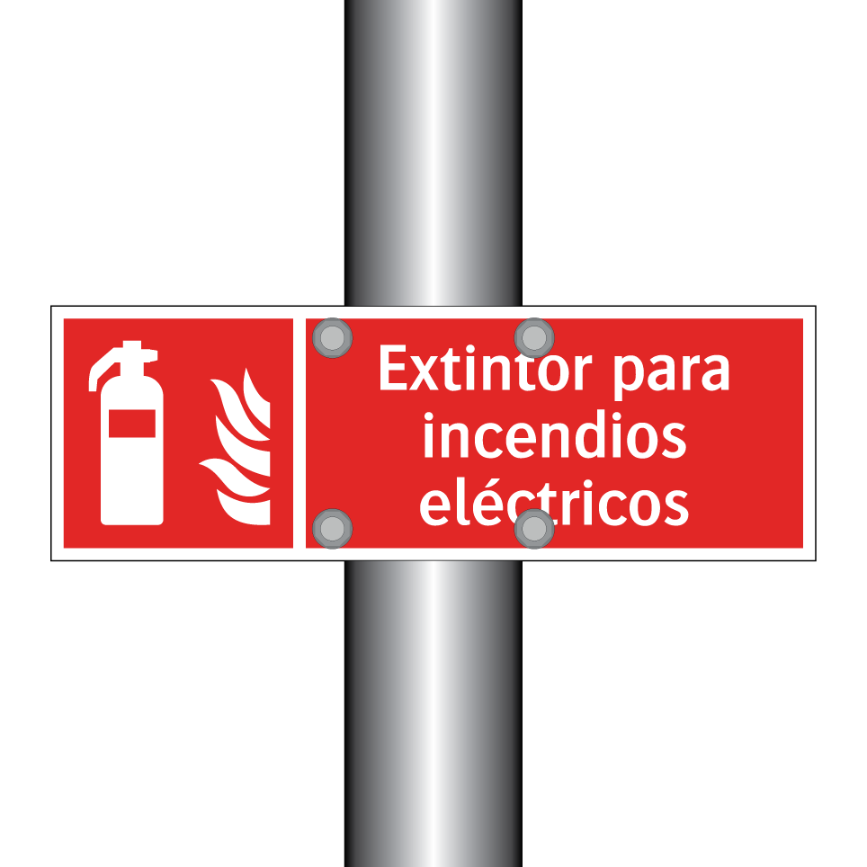Extintor para incendios eléctricos