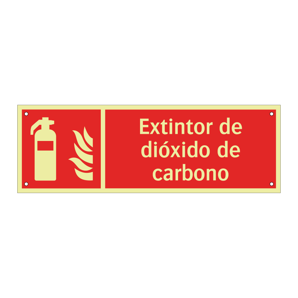 Extintor de dióxido de carbono