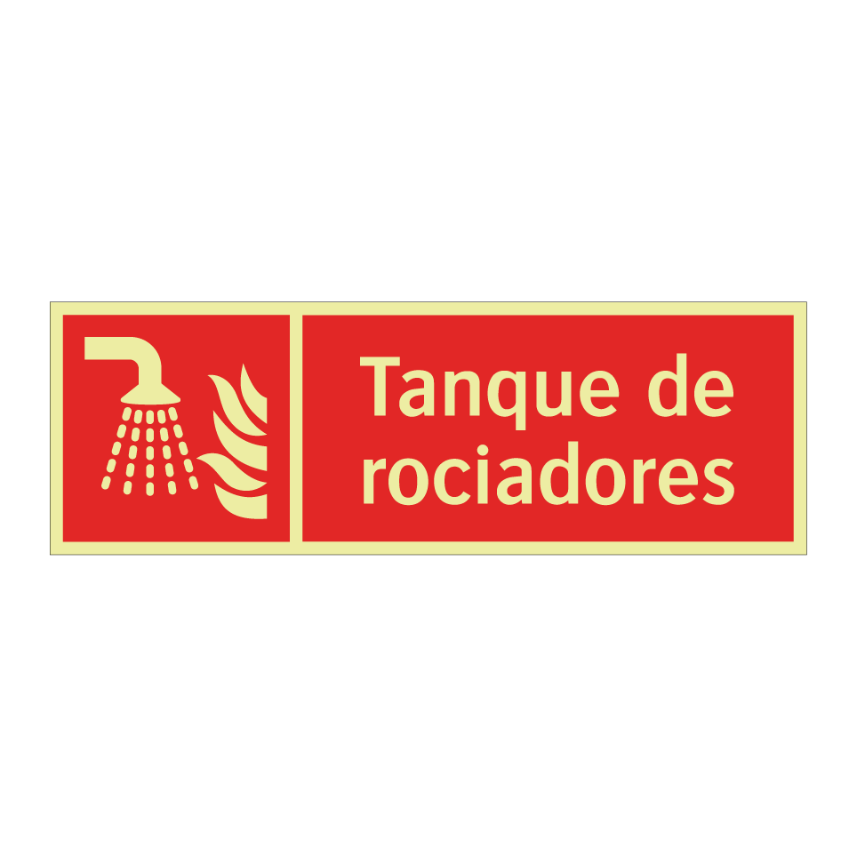Tanque de rociadores