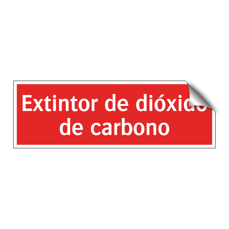 Extintor de dióxido de carbono