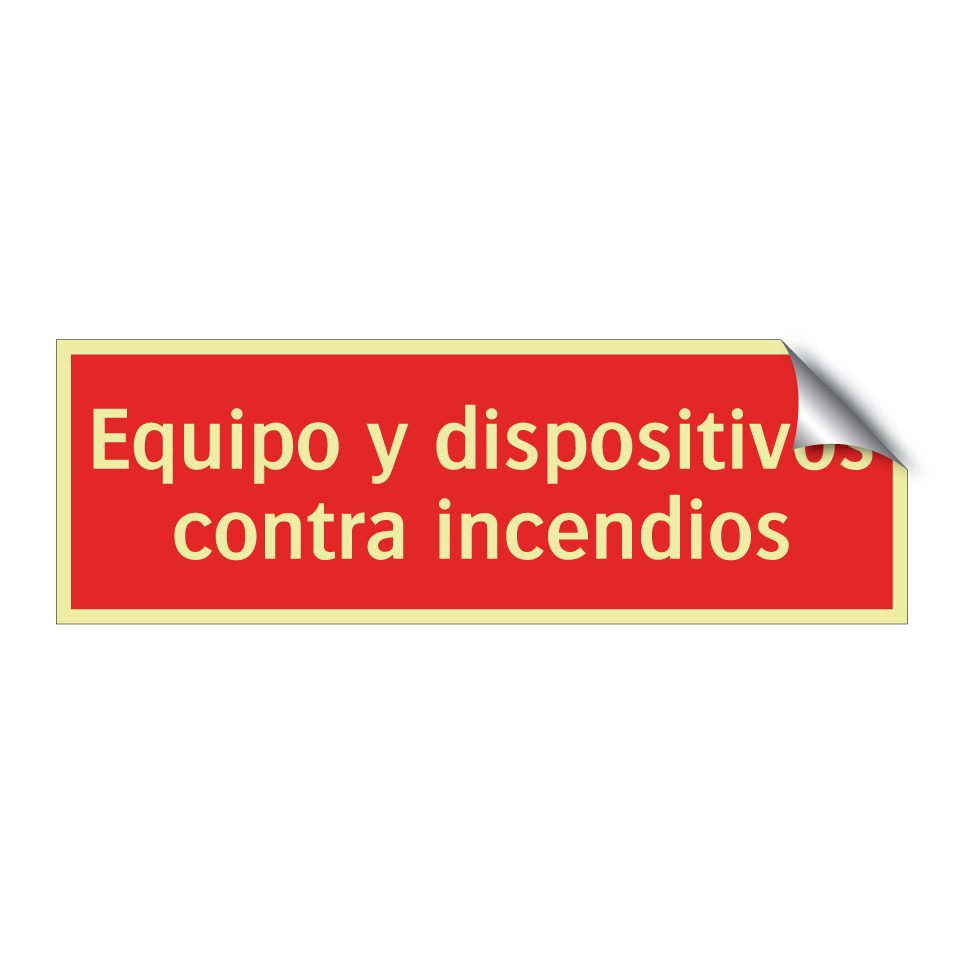 Equipo y dispositivos contra incendios