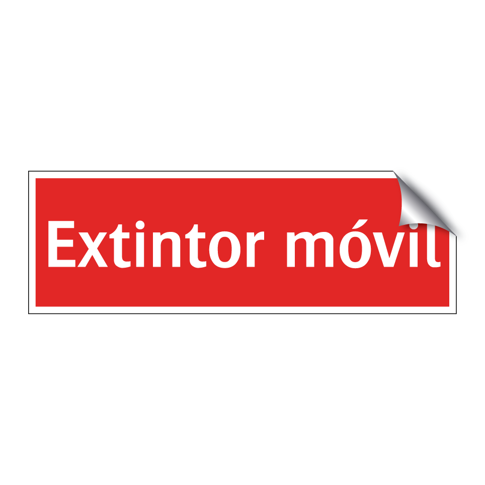 Extintor móvil