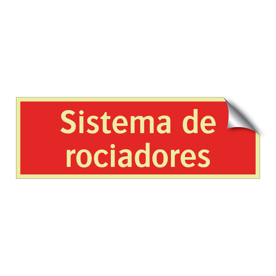 Sistema de rociadores