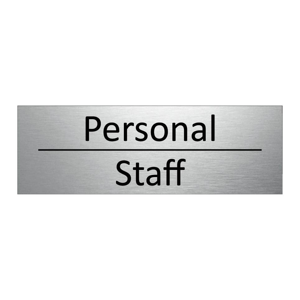 Personal - Staff