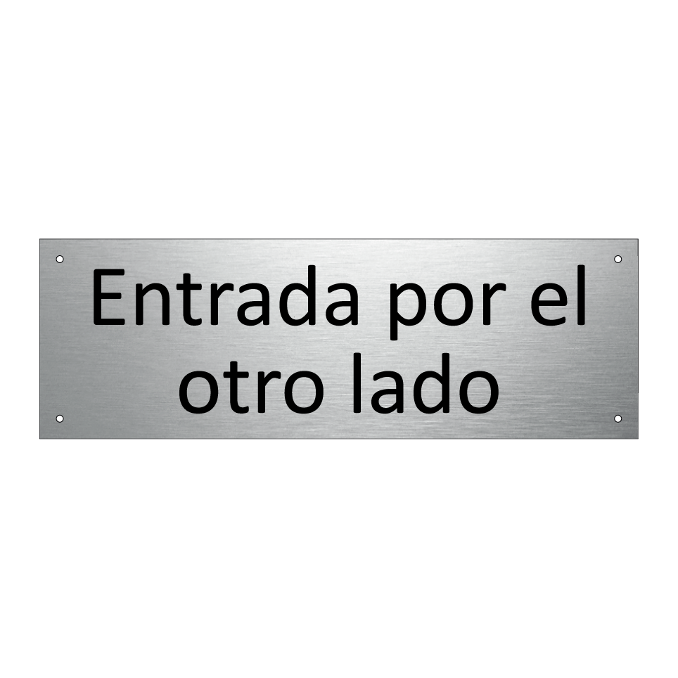 Entrada por el otro lado