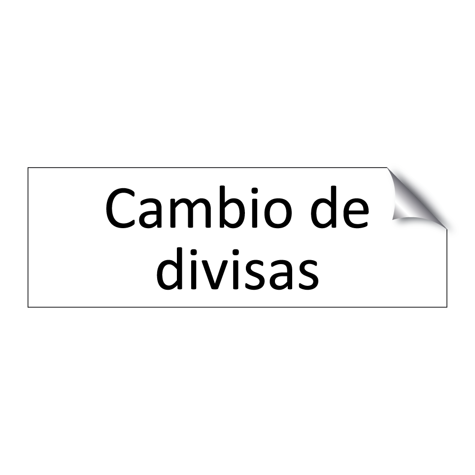 Cambio de divisas