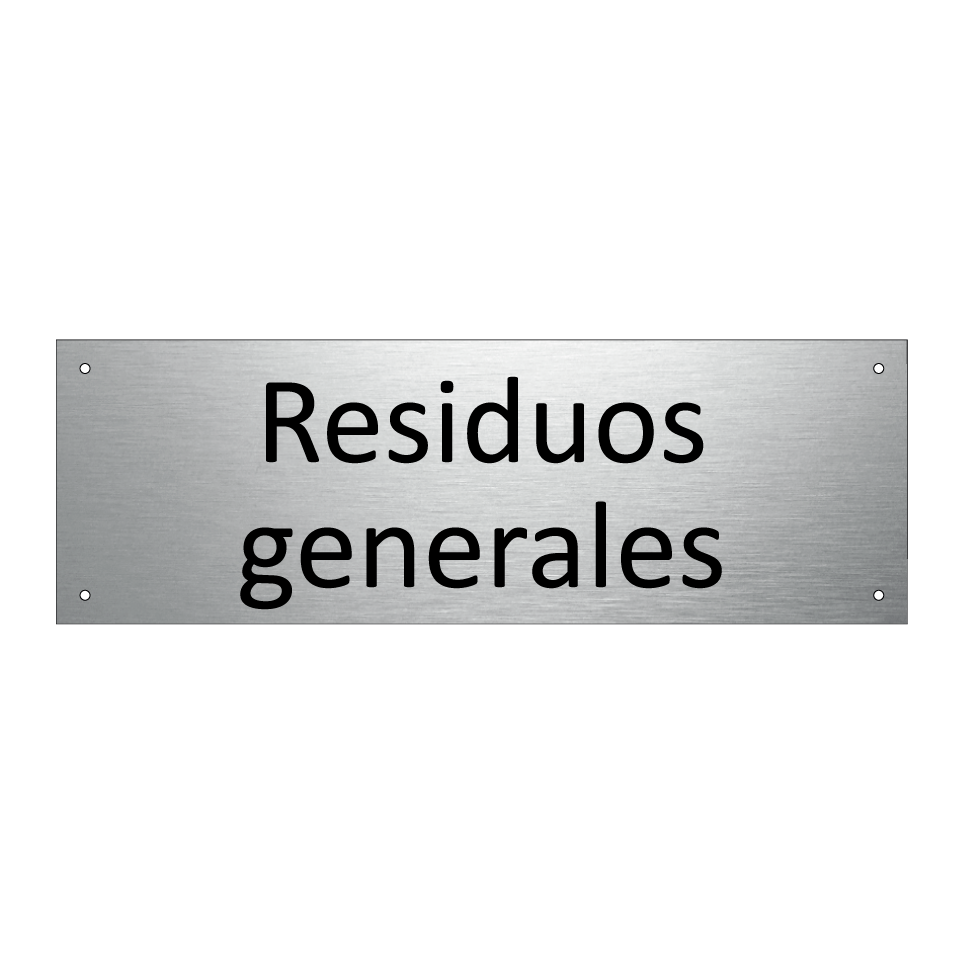 Residuos generales