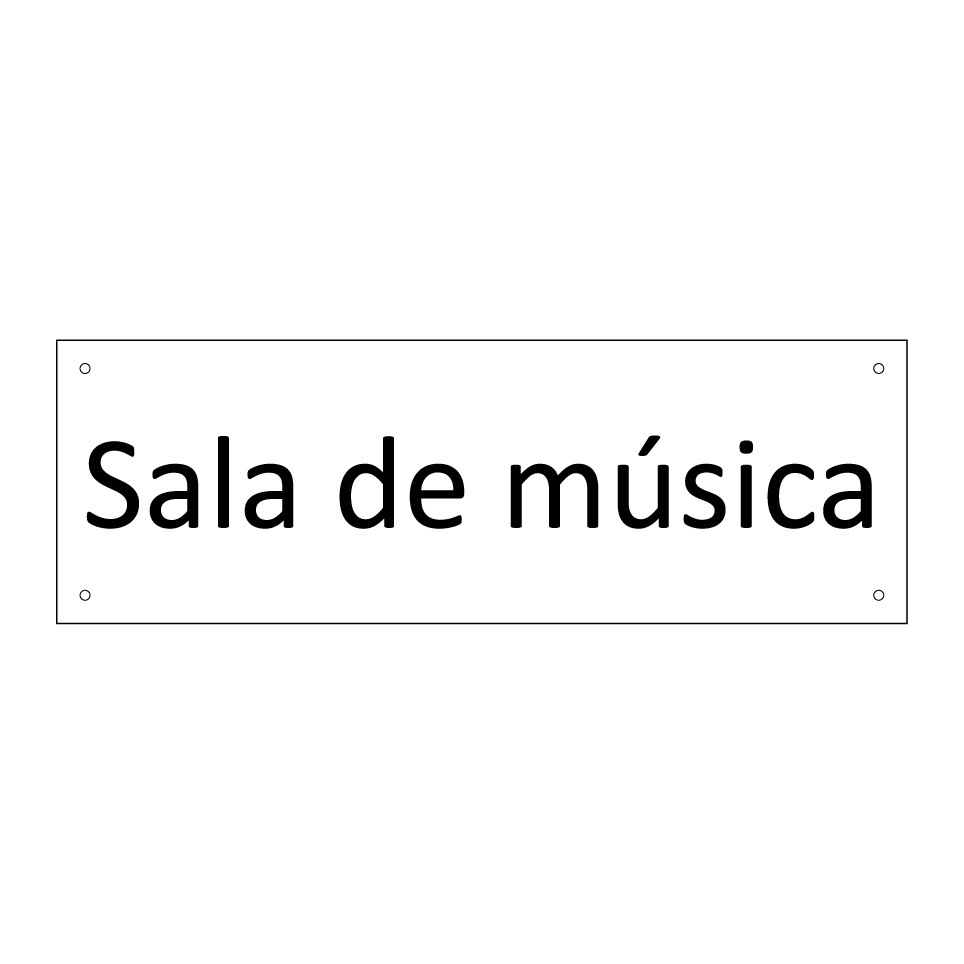 Sala de música