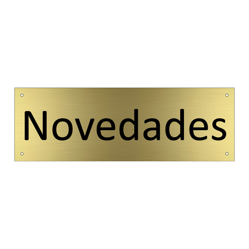 Novedades