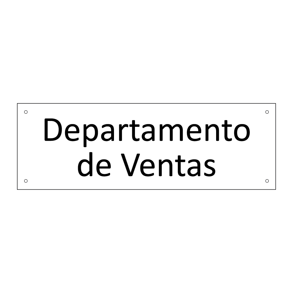 Departamento de Ventas
