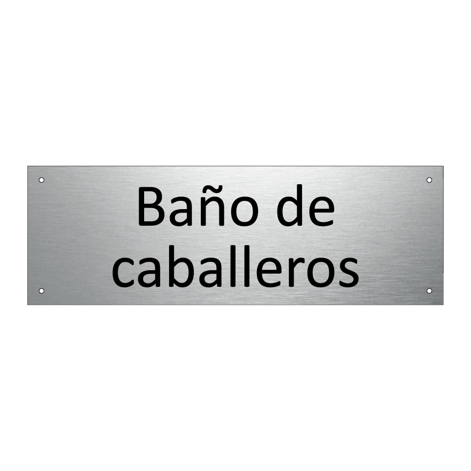 Baño de caballeros
