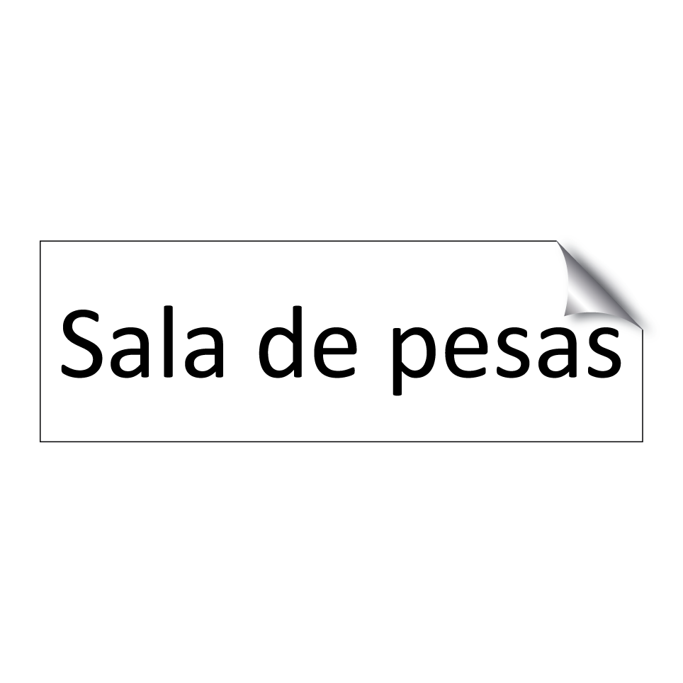 Sala de pesas