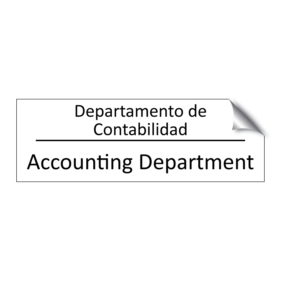 Departamento de Contabilidad - Accounting Department
