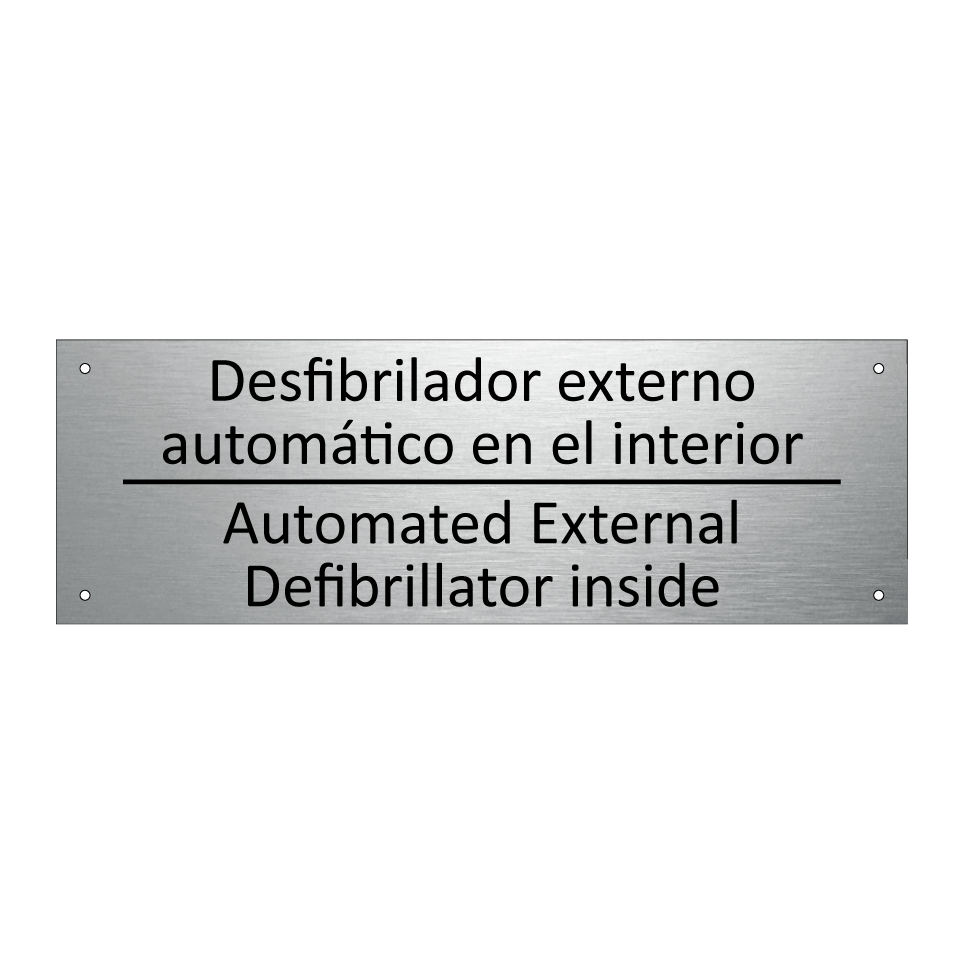 Desfibrilador externo /.../ - Automated External /.../