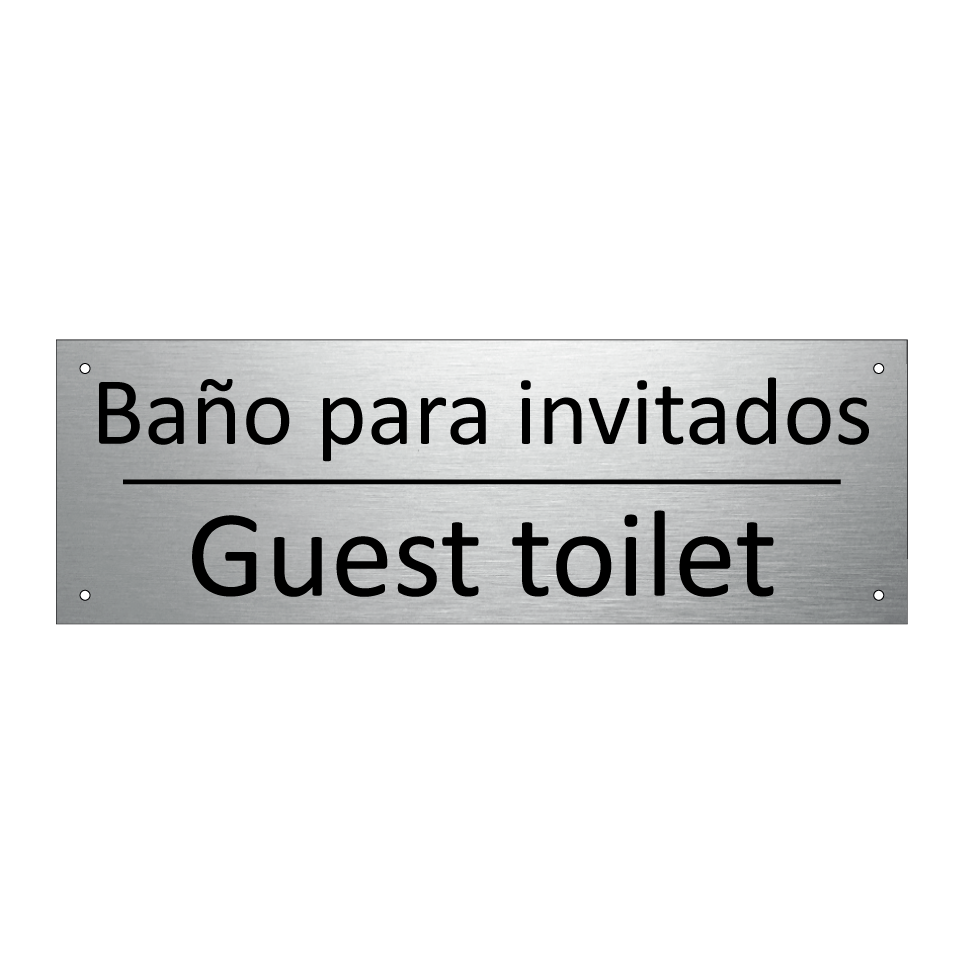 Baño para invitados - Guest toilet