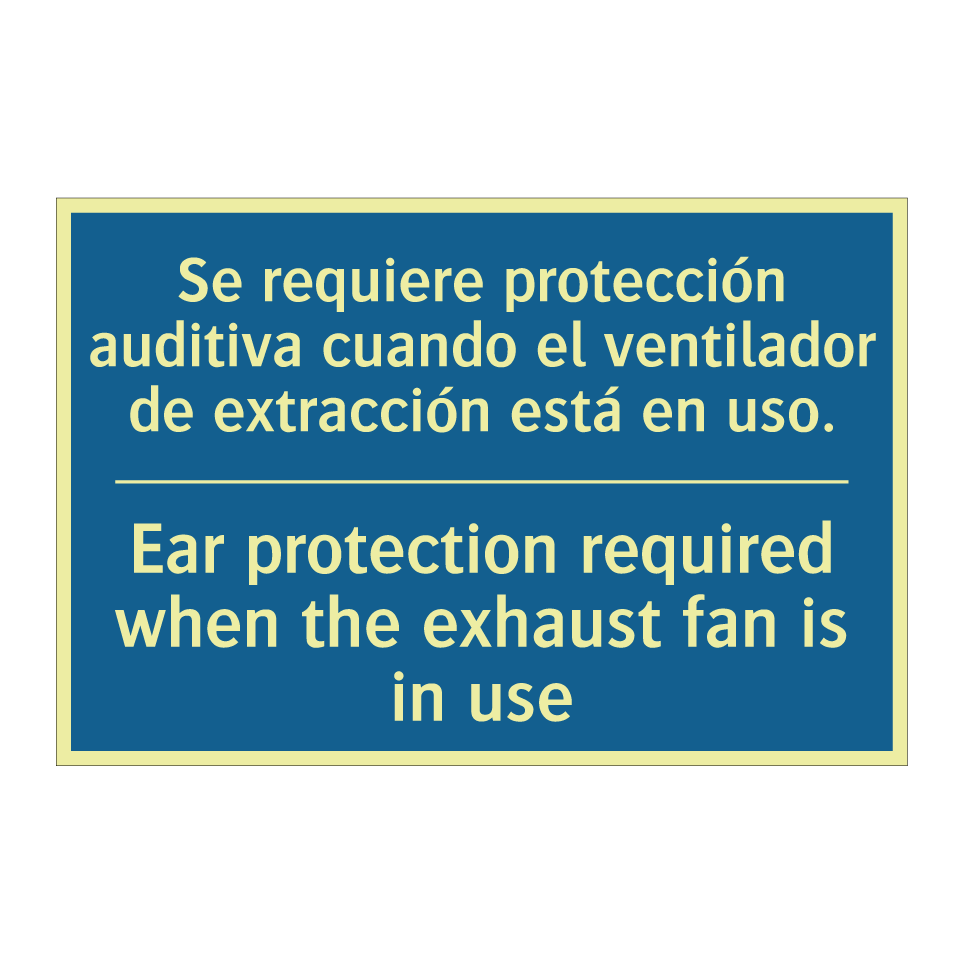 Se requiere protección auditiva  /.../ - Ear protection required when the  /.../