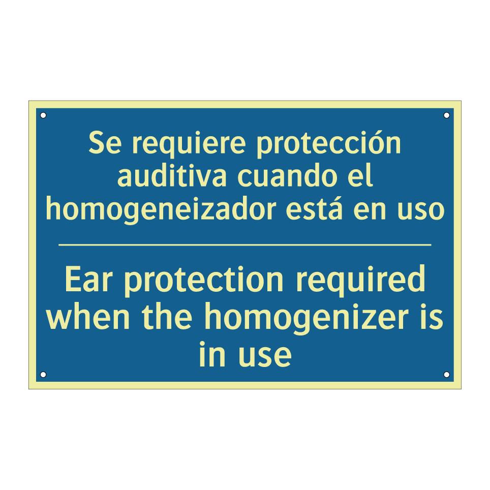 Se requiere protección auditiva  /.../ - Ear protection required when the  /.../