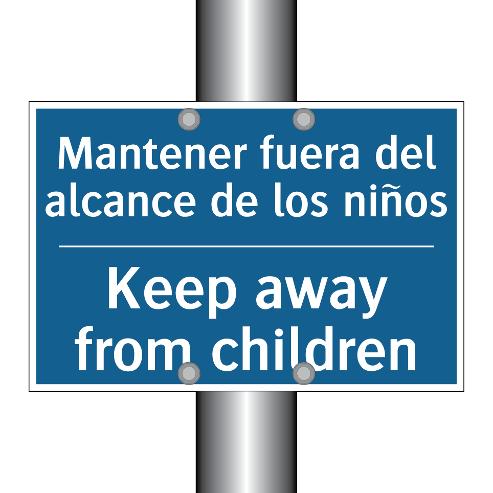 Mantener fuera del alcance de  /.../ - Keep away from children